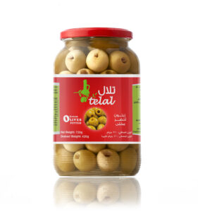 Telal Green Olive Pitted 720gm